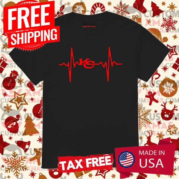 Kansas City Chiefs Heartbeat American Shirt