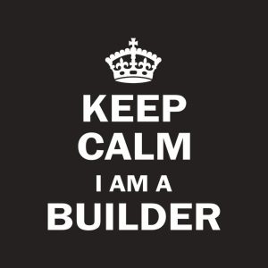 Keep calm I am a builder T shirt 2