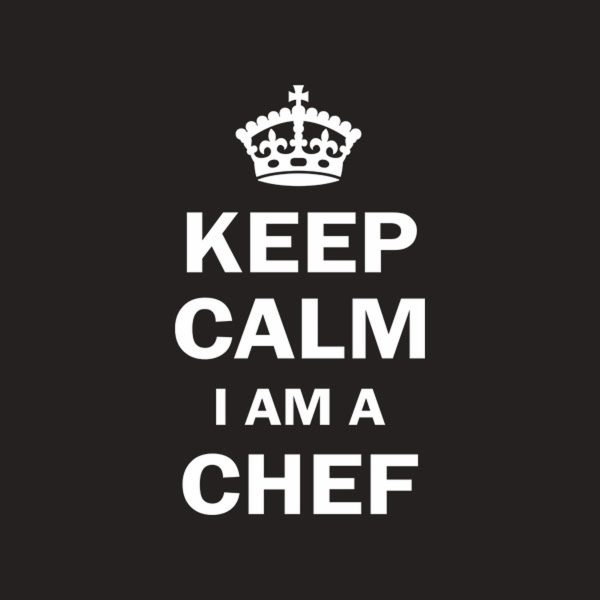 Keep calm I am a chef – T-shirt