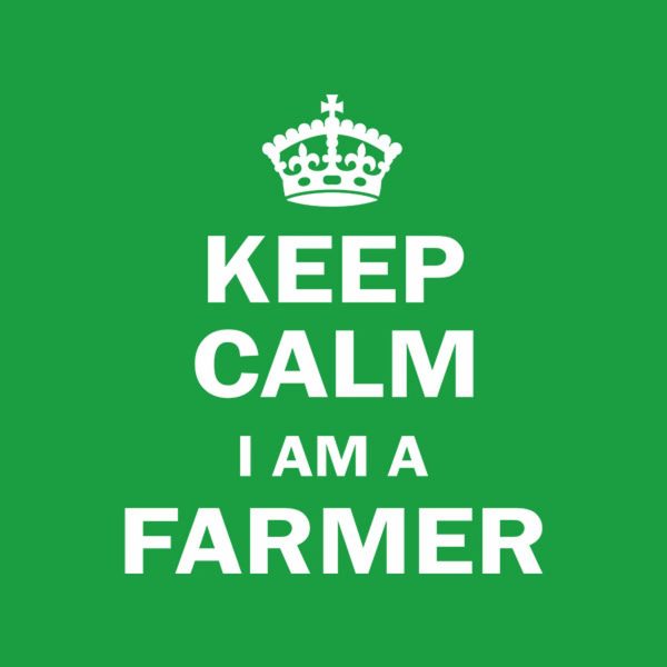 Keep calm I am a farmer – T-shirt