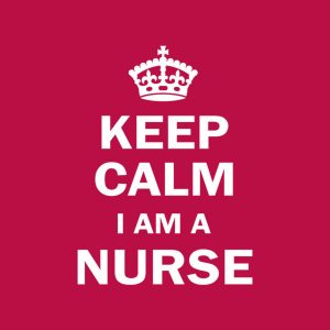 Keep calm I am a nurse T shirt 2