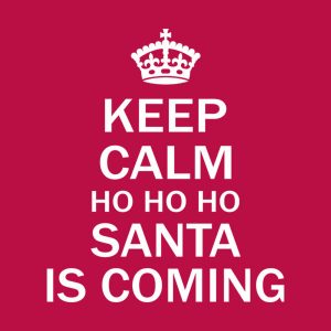 Keep calm Santa is coming T-shirt 1 Keep calm Santa is coming T shirt 2
