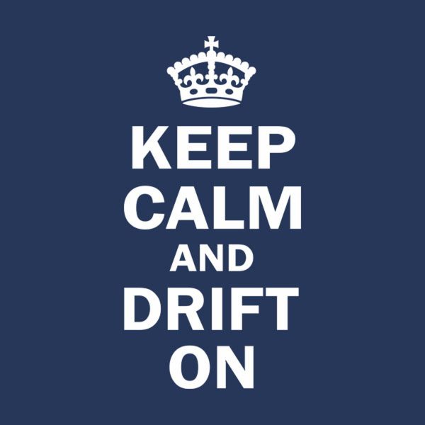 Keep calm and drift on – T-shirt