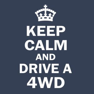 Keep calm and drive a 4WD T shirt 2