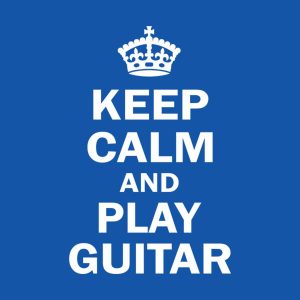 Keep calm and play guitar - T-shirt 1 Keep calm and play guitar T shirt 2