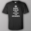 Keep calm and release the Kraken – T-shirt