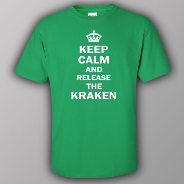 Keep calm and release the Kraken – T-shirt