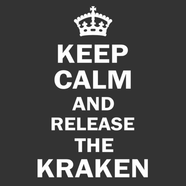 Keep calm and release the Kraken – T-shirt