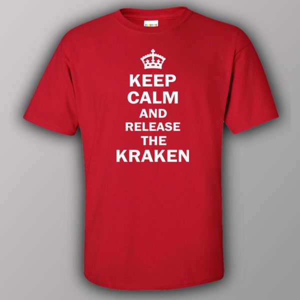 Keep calm and release the Kraken – T-shirt