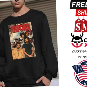 Kendrick Lamar and J. Cole – Hiiipower Comic Book Art Shirt