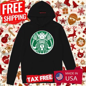 Krampus Starbucks Holiday Coffee Logo Shirt 2