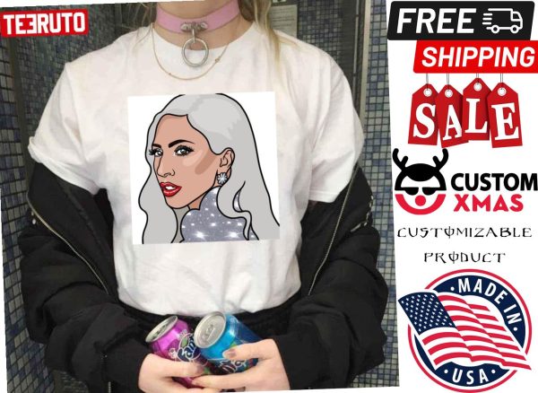 Lady Gaga Classic Fan Draw Shirt