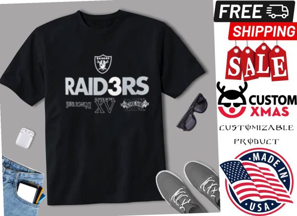 Las Vegas Raiders Nike Hometown Collection Raid3rs Super Bowl Shirt