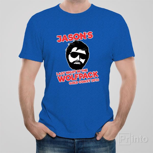 Last night in the wolfpack – T-shirt