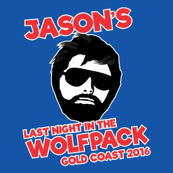 Last night in the wolfpack – T-shirt