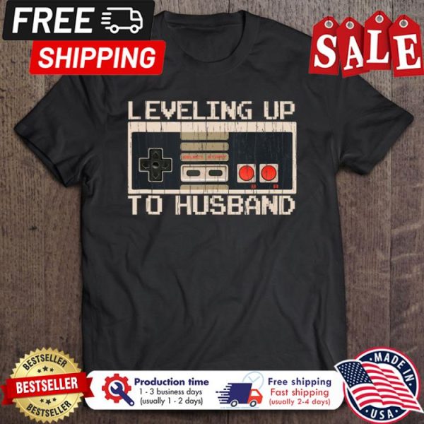 Leveling Up To Husband Bachelor shirt