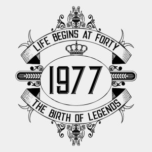 Life begins at 40 T shirt 2
