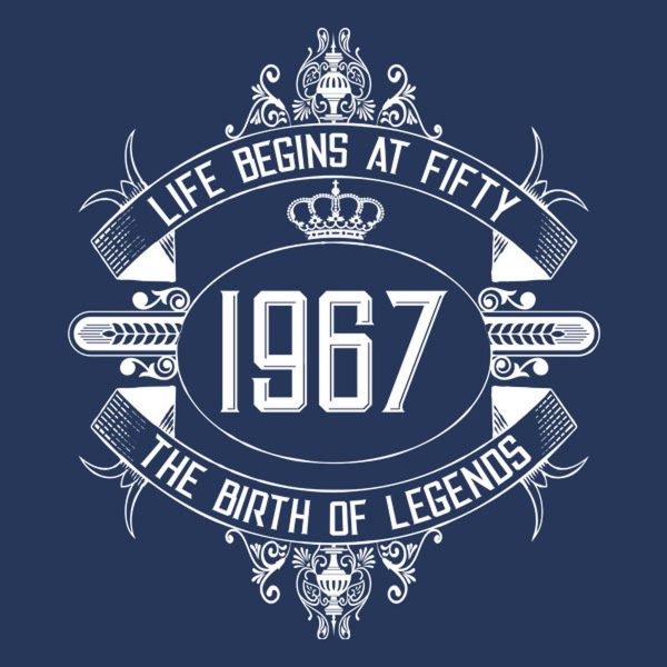 Life begins at 50 – T-shirt