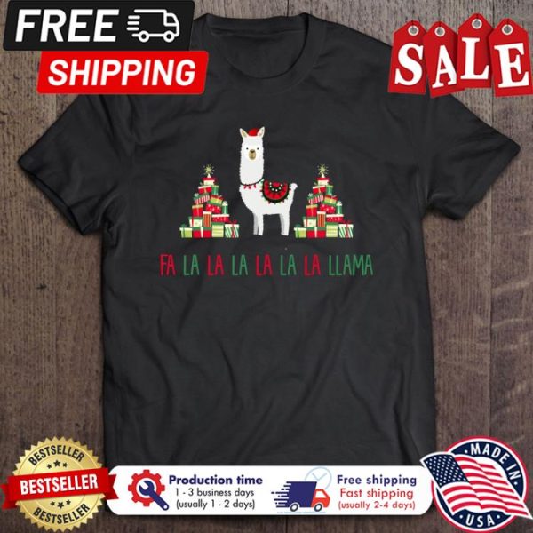 Llama Fa La La La La La Llama christmas shirt