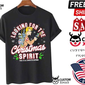 Looking For The Christmas Spirit The Real Ghostbusters Shirt