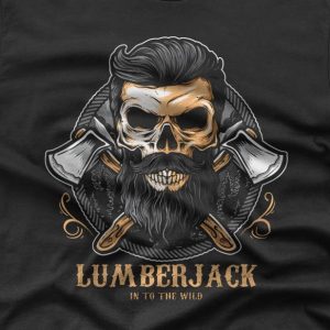 Lumberjack Skull T shirt 2