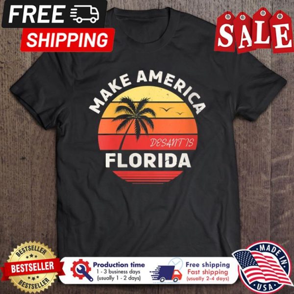 Make America Florida 2024 retro sunset vintage shirt