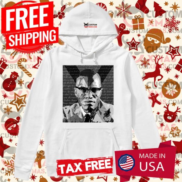 Malcolm X Abstract Hoodie