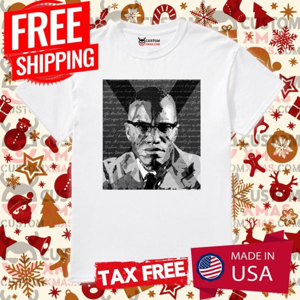 Malcolm X Abstract Shirt