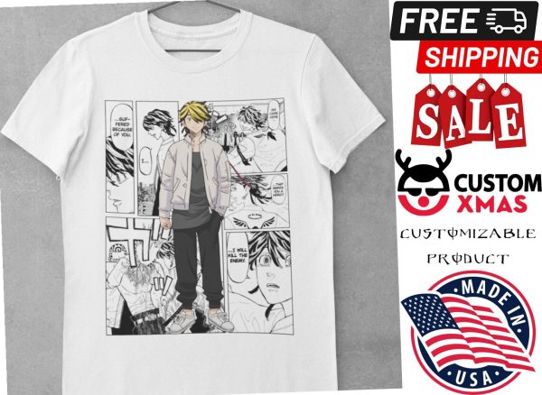 Manga Tokyo Revengers Kazutora Shirt