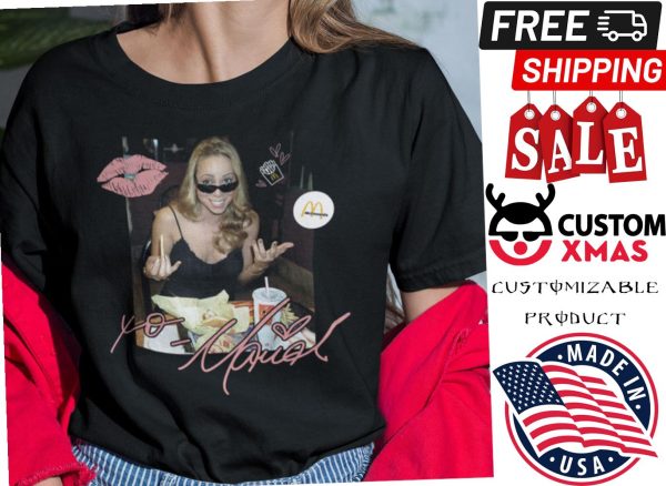 Mariah Carey Mcdonalds Shirt