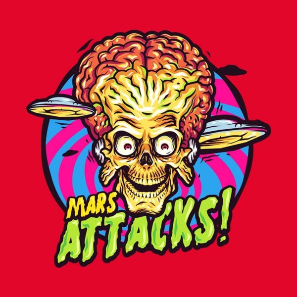 Mars attacks – T-shirt