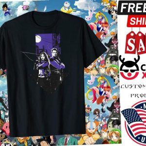 Marvel Hawkeye Kate Bishop Clint Barton Arrow Shirt