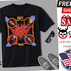 Marvel Kiss Sonic Boom Album Cover Shirt