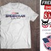 Marvel Spider-Man No Way Home Movie Logo Black Raglan Baseball Tee shirt