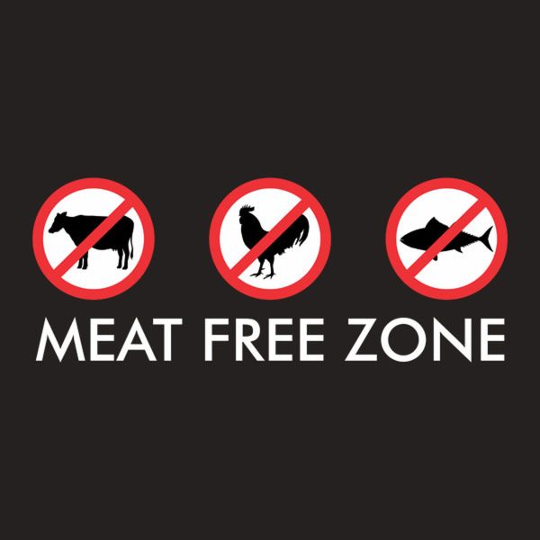 Meat free zone – T-shirt