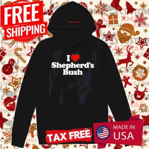 Mens I Love Shepherd's Bush Heart Souvenir Funny Shirt 2