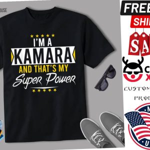 Mens I m A Kamara And That’s My Superpower Family Name Kamara Shirt