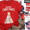 Meowy Christmas Holiday Kitten Lover Shirt