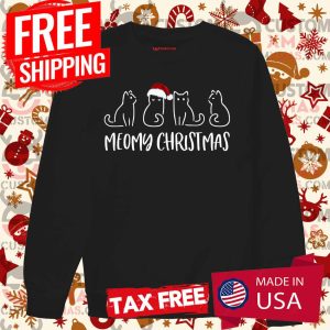 Meowy Christmas ShirtCaShirts For WomenChristmas Shirt 3