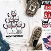 Meowy Christmas Tree Crazy Cat Lady Shirt