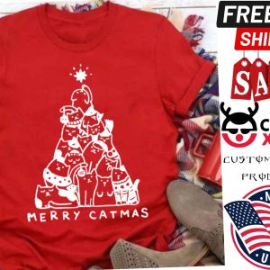 Merry Catmas Holiday Chirstmas Shirt