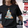 Merry Catmas Shirt Cat Pine Tree Tee shirt