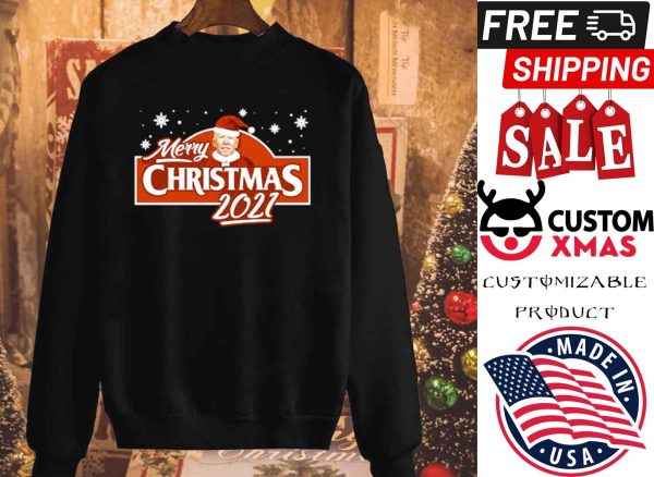 Merry Christmas 2021 Biden Santa Claus Chef Boyarewe Fucked shirt