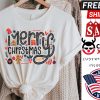 Merry Christmas Doodles Gingerbread Shirt