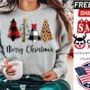 Merry Christmas Leopard Christmas Tee 2021 shirt