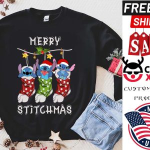 Merry Stitchmas With Stitch Christmas shirt