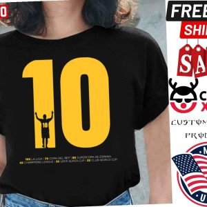 Messi Lionel No 10 Shirt