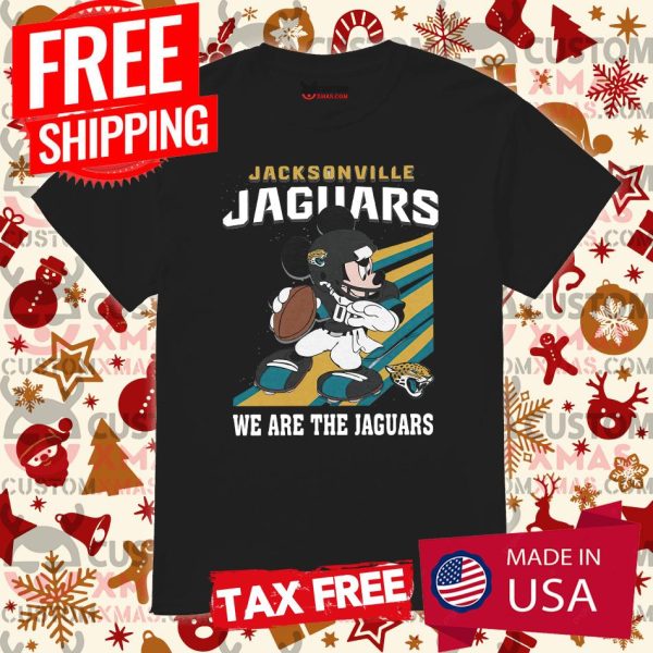 Mickey Mouse Jacksonville Jaguars American Football Team Shirt