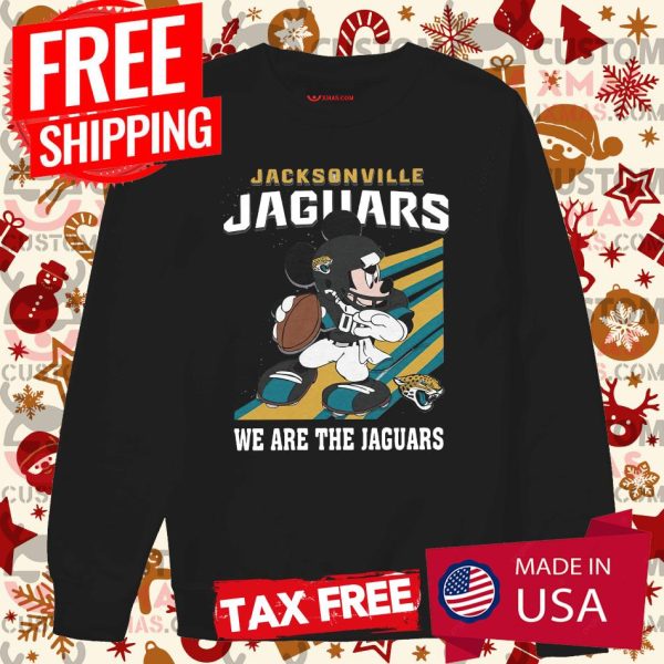 Mickey Mouse Jacksonville Jaguars American Football Team Shirt