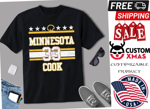 Minnesota Football 33 Cook Shirt